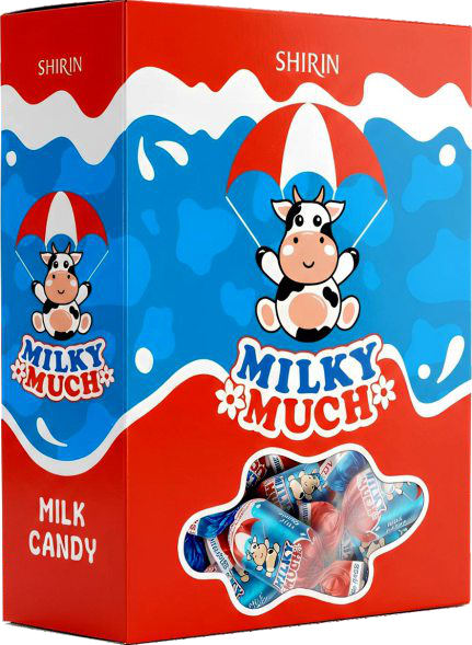 Конфеты Milky much в коробке