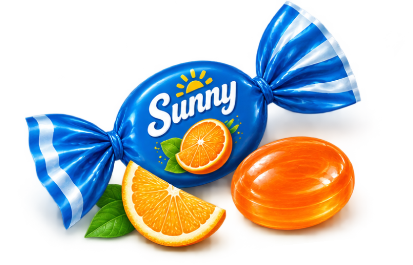Sunny карамель апельсин