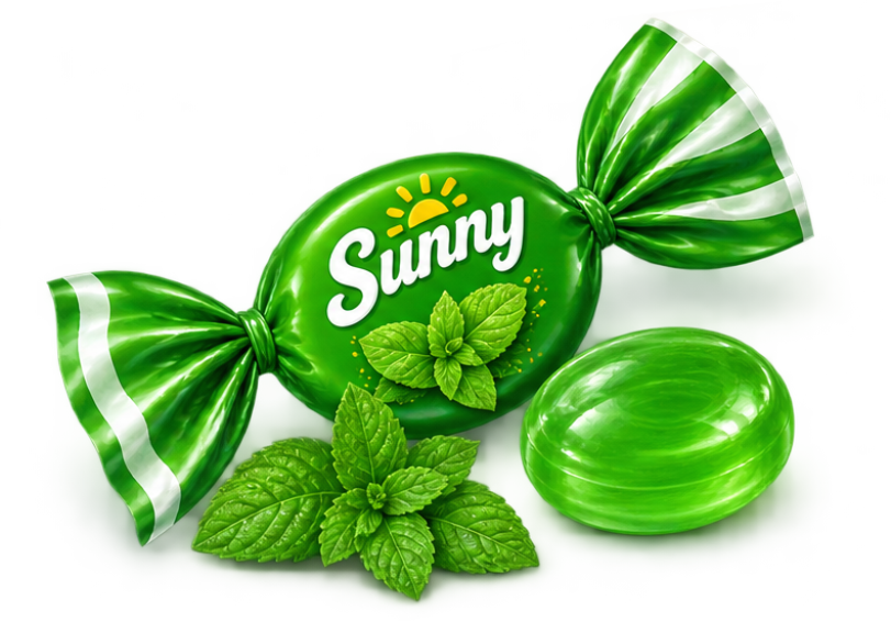 Sunny карамель мята