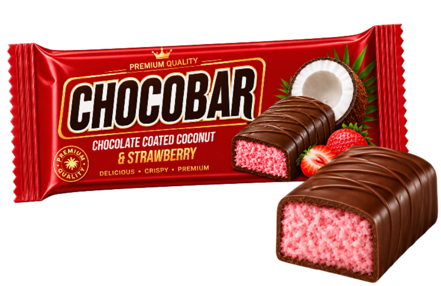 Chocobar кокос и клубника